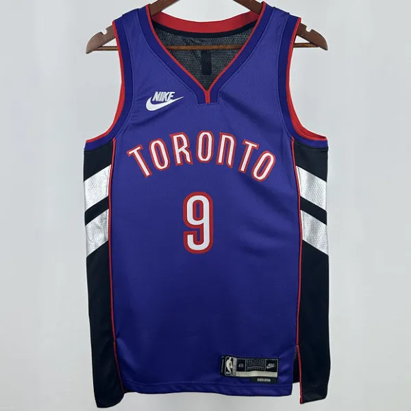 Toronto Raptors BARRETT #9 Retro Purple NBA Jerseys