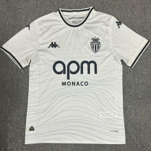 2024/25 Monaco Away White Fans Soccer Jersey