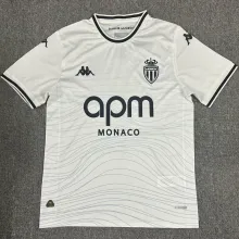 2024/25 Monaco Away White Fans Soccer Jersey