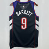 Toronto Raptors BARRETT #9 Retro Purple NBA Jerseys