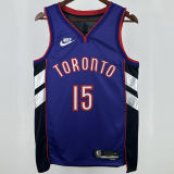 Toronto Raptors CARTER # 15 Retro Purple NBA Jerseys