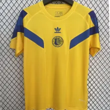 2024/25 U.A.N.L Tiger Yellow Retro Style Fans Soccer Jersey