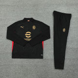 2025 AC Black Kids Sweater Tracksuit