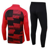 2025 AC Red Kids Sweater Tracksuit