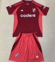 2024/25 River Plate Away Kids Soccer Jersey