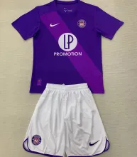 2024/25 Toulouse Home Kids Soccer Jersey