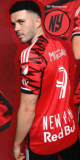 2024/25 New York Red Bull Home Red Player Version Soccer Jersey 纽约红牛