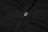 2024/25 BA Black Hoody Zipper Jacket Tracksuit