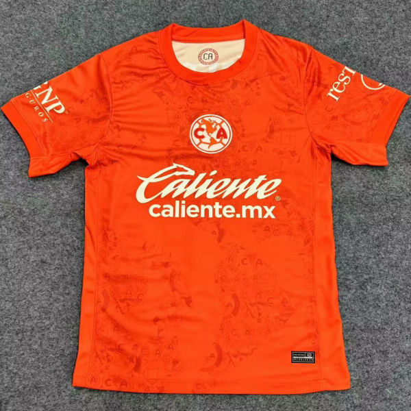 2024/25 Club America Orange GK Fans Soccer Jersey