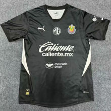 2024/25 Chivas GK Black Fans Soccer Jersey