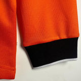1998 NL Home Orange Long Sleeve Retro Soccer Jersey