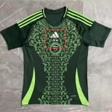 2025 Algeria Away Green Fans Soccer Jersey 有两星