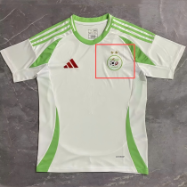 2025 Algeria Home White Fans Soccer Jersey 有两星
