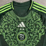 2025 Algeria Away Green Fans Soccer Jersey 有两星