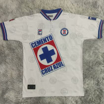 1997/98 Cruz Azul Away White Retro Soccer Jersey