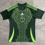 2025 Algeria Away Green Fans Soccer Jersey 有两星