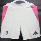 2024/25 JUV Away White Player Version Shorts Pants 球员版