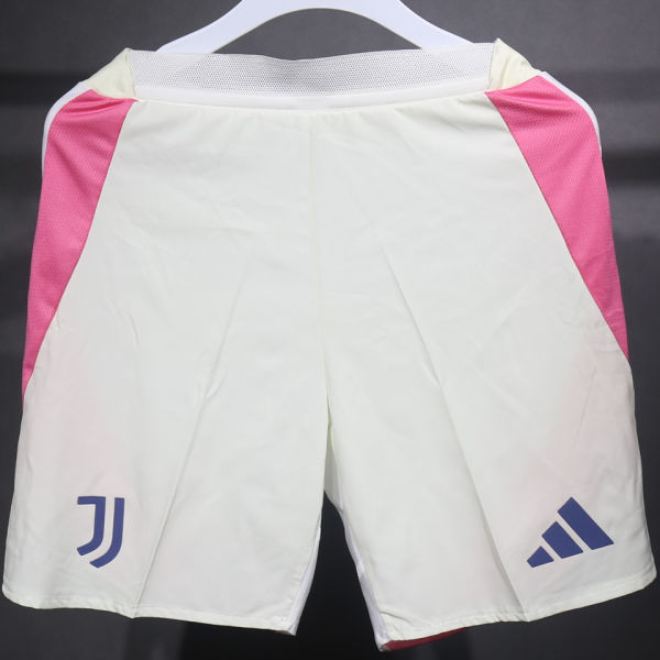 2024/25 JUV Away White Player Version Shorts Pants 球员版