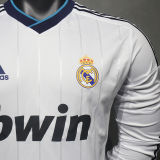 2012/13 RM Home Retro Long Sleeve Player Version Jersey 球员版
