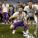 2016/17 RM White Home Retro Player Version Soccer Jersey 球员版