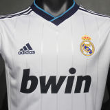 2012/13 RM Home White Player Version Soccer Jersey 球员版