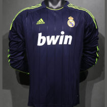 2012/13 RM Away Retro Long Sleeve Player Version Jersey 球员版