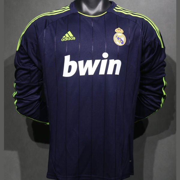 2012/13 RM Away Retro Long Sleeve Player Version Jersey 球员版