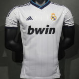 2012/13 RM Home White Player Version Soccer Jersey 球员版