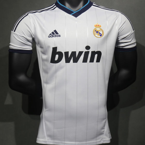 2012/13 RM Home White Player Version Soccer Jersey 球员版