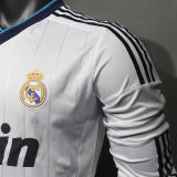 2012/13 RM Home Retro Long Sleeve Player Version Jersey 球员版