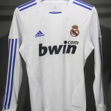 2010/11 RM Home Retro Long Sleeve Player Version Jersey 球员版