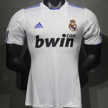 2010/11 RM Home White Retro Player Version Soccer Jersey 球员版