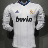 2012/13 RM Home Retro Long Sleeve Player Version Jersey 球员版