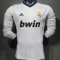 2012/13 RM Home Retro Long Sleeve Player Version Jersey 球员版