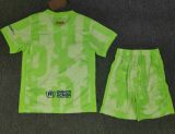 2024/25 BA Third Green Kids Soccer Jersey 胸前长广告