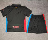 2024/25 BA Away Black Kids Soccer Jersey 胸前长广告