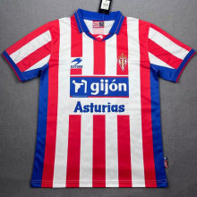 2001/02 Gijon Home Retro Soccer Jersey