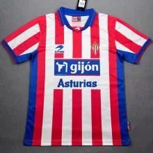 2001/02 Gijon Home Retro Soccer Jersey