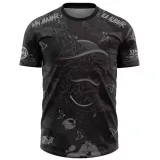 2025 Palestine Black Fans Soccer Jersey 旗帜特别版
