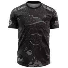 2025 Palestine Black Fans Soccer Jersey 旗帜特别版