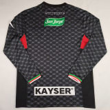 2024/25 Palestino Away Black Long Sleeve Soccer Jersey