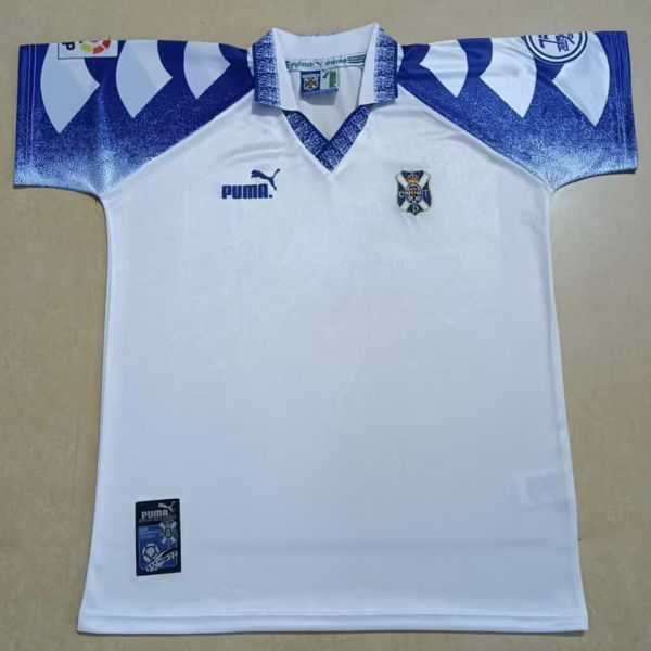 1997/98 Tenerice Home White Retro Soccer Jersey