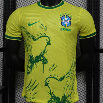 2022/23 Brazil Special Edition Yellow Player Version Jersey
