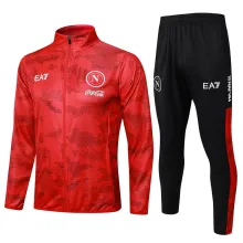 2024/25 Napoli Red Jacket Tracksuit