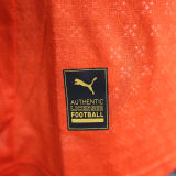 2025 Portugal Home Red Player Version Long Sleeve Soccer Jersey