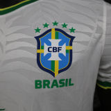 2022/23 Brazil Special Edition White Player Version Jersey