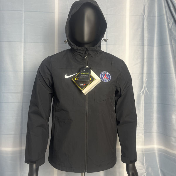 2024/25 PSG Black Windbreaker  Y21冲锋衣