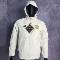 2024/25 M Utd White Windbreaker  Y12冲锋衣