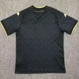 2024/25 Genoa Third Black Fans Soccer Jersey 热那亚 带胸前广告