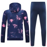 2025 PSG Royal Blue Hoody Zipper Jacket Tracksuit